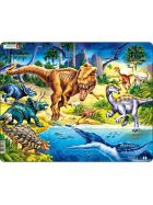 Puzzle Dinosaurier aus der Kreidezeit, 57 Teile