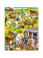 Puzzle Puzzle  Pferde, 50 Teile