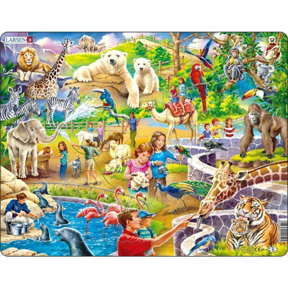 Puzzle Zoo, 48 Teile