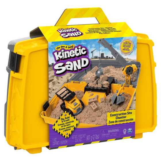 Spin Master Kinetic Sand Construct. Box 907g