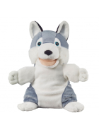 Handpuppe Husky, 24 cm