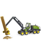 Bruder John Deere 1270G Harvester mit Baumstamm