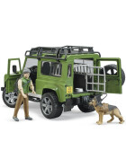 Bruder Land Rover Defender Station Wagon mit Förster & Hund