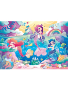 Puzzle Glitter Meeresgrund, 104 Teile