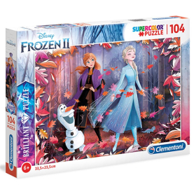 Puzzle Brilliant Frozen 2, 104 Teile