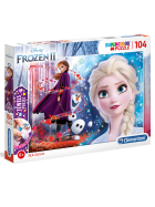 Puzzle Jewels Frozen 2, 104 Teile