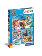 Puzzle Paw Patrol, 2 x 60 Teile