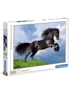 Puzzle black horse, 500 Teile