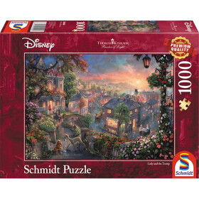 Puzzle Disney Susi und Strolch, 1000 Teile