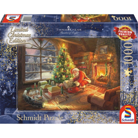 Puzzle Der Weihnachtsmann ist da!, 1000 Teile