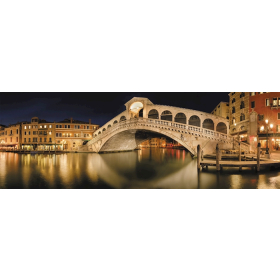 Puzzle Panorama Rialto Brücke, 1000 Teile