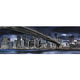 Puzzle Panorama New York Dark Night, 1000 Teile