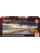 Puzzle Panorama Leuchtturm Sylt, 1000 Teile