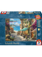 Puzzle Café an der italienischen Riviera, 1000 Teile