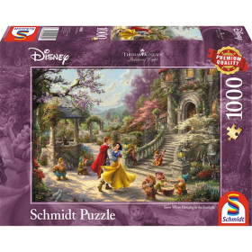 Puzzle Disney Schneewittchen Tanz mit dem Prinzen, 1000...