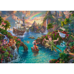 Puzzle Disney Peter Pan, 1000 Teile