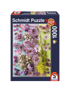 Puzzle Violette Blüten, 1000 Teile