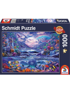 Puzzle Mondschein-Oase, 1000 Teile