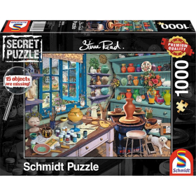 Puzzle Künstler-Atelier, 1000 Teile