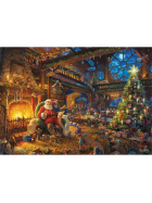 Puzzle Der Weihnachtsmann und seine Wichtel, 1000 Teile