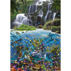 Puzzle Wasserfall, 1000 Teile