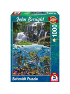 Puzzle Wasserfall, 1000 Teile