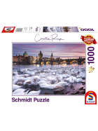 Puzzle Prag Schwäne, 1000 Teile