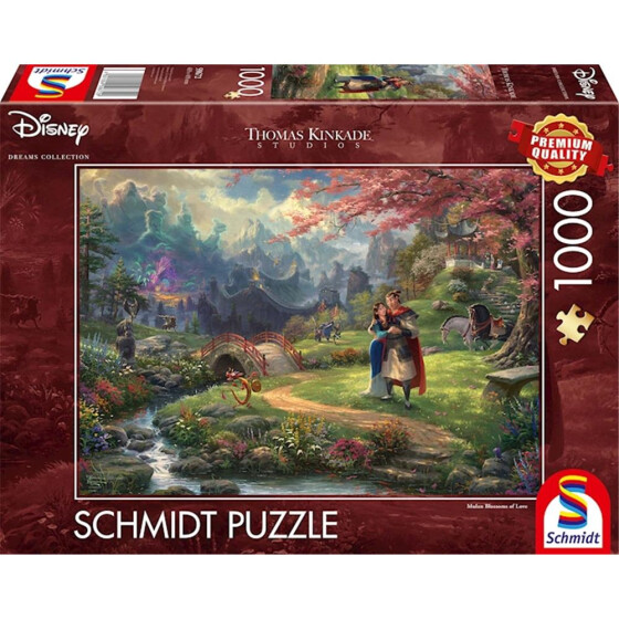 Puzzle Disney Mulan, 1000 Teile