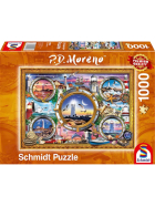 Puzzle Leuchttürme, 1000 Teile