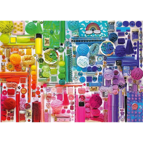 Puzzle Regenbogenfarben, 1000 Teile