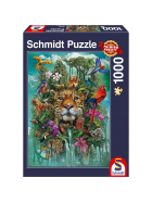 Puzzle König des Dschungels, 1000 Teile