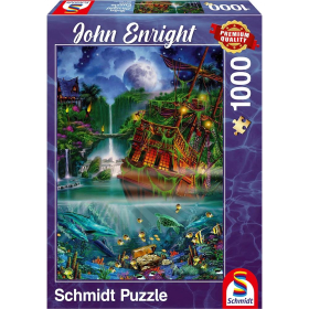 Puzzle Versunkener Schatz, 1000 Teile