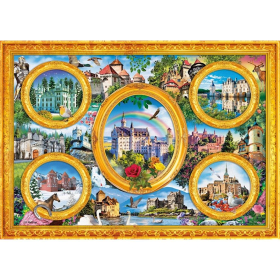 Puzzle Schlösser, 1000 Teile