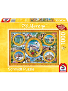 Puzzle Schlösser, 1000 Teile