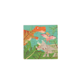 Puzzle Magnetpuzzle Dinosaurier, 2 x 20 Teile