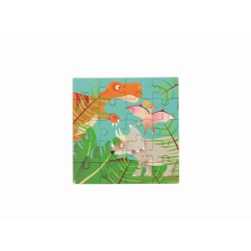 Puzzle Magnetpuzzle Dinosaurier, 2 x 20 Teile