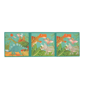 Puzzle Magnetpuzzle Dinosaurier, 2 x 20 Teile