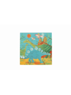 Puzzle Magnetpuzzle Dinosaurier, 2 x 20 Teile