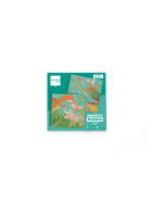 Puzzle Magnetpuzzle Dinosaurier, 2 x 20 Teile