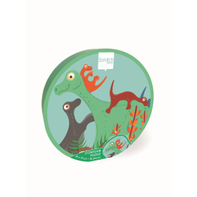 Puzzle Mini Shape Puzzle Dinosaurier, 30 Teile