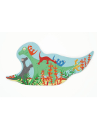 Puzzle Mini Shape Puzzle Dinosaurier, 30 Teile