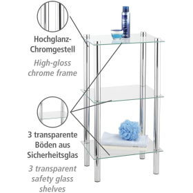 Wenko Haushalt/Badregal Yago, 3 Etagen