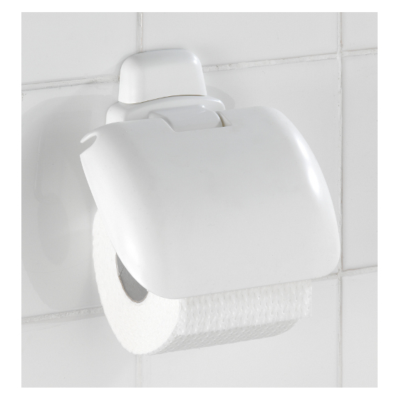 Wenko Toilettenpapierhalter Pure, mit Deckel