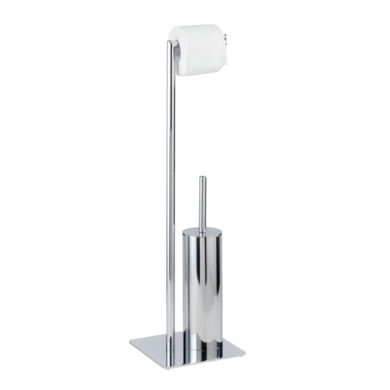 Wenko Stand WC-Garnitur Recco, chrom