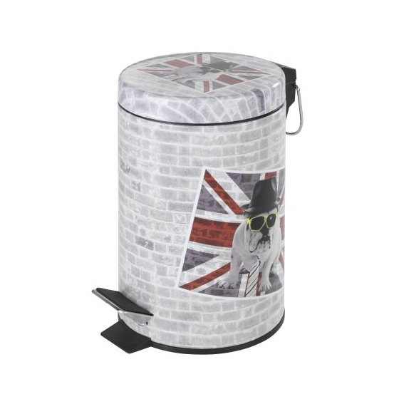 Wenko Treteimer Union Jack 3 Literr