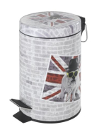 Wenko Treteimer Union Jack 3 Literr