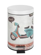 Wenko Treteimer Vintage Scooter, 3 liter