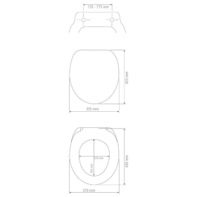 Wenko WC-Sitz Bavarian Hearts, MDF