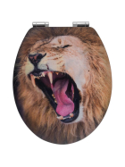 Wenko 3D WC-Sitz Lion, MDF