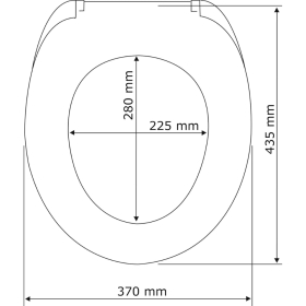 Wenko 3D WC-Sitz Fish MDF, Easy-Close